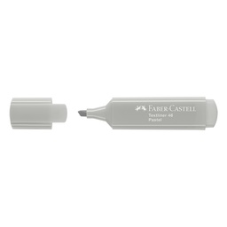[DIST05238] RESALTADOR FABER CASTELL PASTEL 46 GRIS