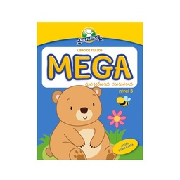 [DIST05274] LIBRO P/COLOREAR MIS PASITOS ESCRITURA CURSIVA NIVEL B (OSO)