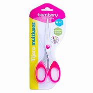 [DIST05283] TIJERA BAMBARY MULTIUSO 6 1/4 ROSADA