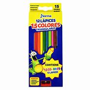 [DIST05316] CRAYON DE MADERA NORMA 12 COLORES