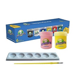 [DIST05333] TEMPERA MIS PASITOS 29GR. 6 COLORES