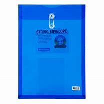 [DIST05359] SOBRE PLASTICO BEAUTONE C/PITAS OFICIO AZUL