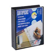 [DIST05379] CARTAPACIO FAST CARTA CON FUNDA 11/2" NEGRO