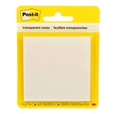 [DIST00625] BLOCK POST IT TRANSP. 600-TRSPT 2-7/8″X 2-7/8