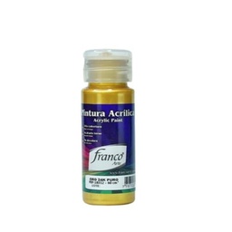 [DIST02440] PINTURA ACRILICA 60ML FRANCO ORO 24K PURO