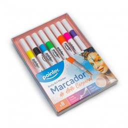 [DIST03196] MARCADOR CORPORAL POINTER 8 COLORES