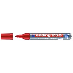 [DIST04097] MARCADOR EDDING METALICO PIZARRA 250 P/REDONDA ROJO