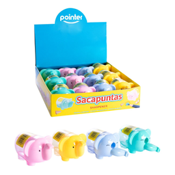[DIST04493] SACAPUNTAS POINTER DEPOSITO ELEFANTE CX12