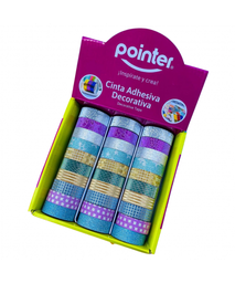 [DIST04510] CINTA ADHESIVA DECORATIVA POINTER RH1592 (CX30)