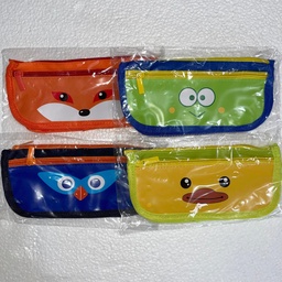 [DIST04518] ESTUCHE POINTER DOBLE ZIPPER CON DISEÑO PC-2373