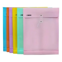 [DIST04535] SOBRE PLASTICO MAE CARTA C/PITA LILA PASTEL