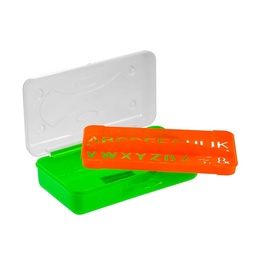 [DIST04555] PORTA LAPICES JOCAR ALFABETO SURTIDOS