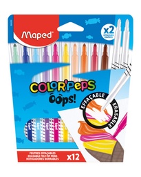 [DIST04586] MARCADOR MAPED 844200 COLOR PEP´S OOPS 10+2 COL.