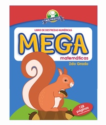 [DIST05397] LIBRO P/COLOREAR MIS PASITOS MATEMATICAS 2DO. GRADO (ARDILLA)
